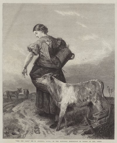 Dyrekalven af Richard Ansdell
